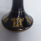 Kreikkalainen maljakko, vintagea, 24k kultaus - pikkukuva 4