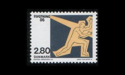 Tanska 884 ** Pakolaisuus 86 (1986)