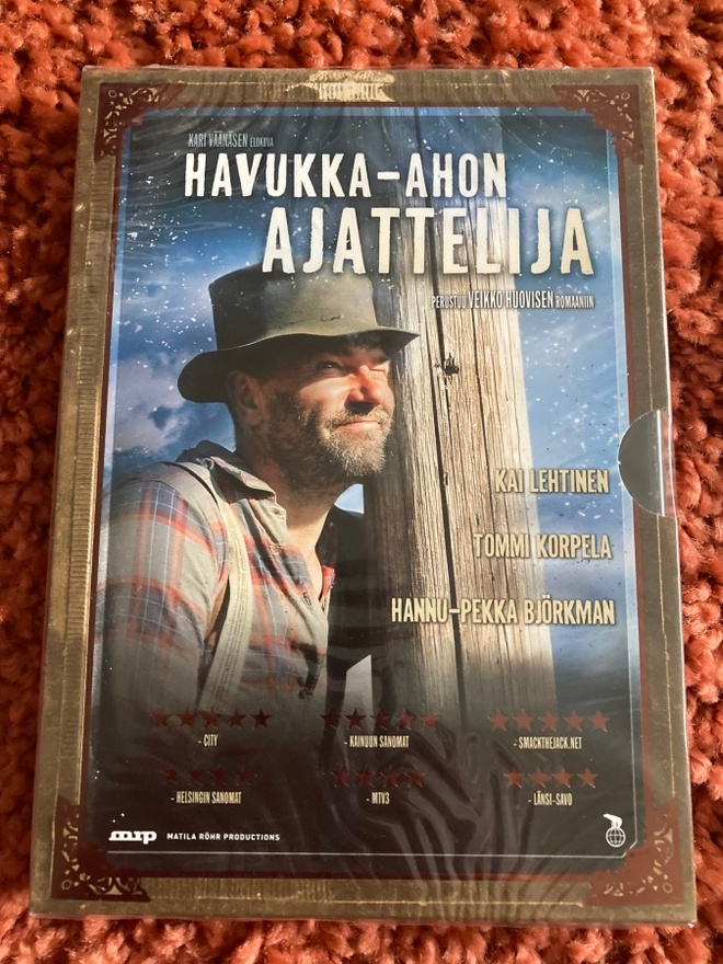 Havukka-Ahon Ajattelija DVD UUSI muoveissa