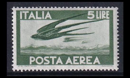 Italia 1119 ** Lentoposti (1962)