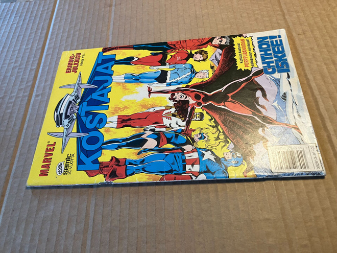 MARVEL KOSTAJAT ERIKOISJULKAISU 2/1991 HYVÄ