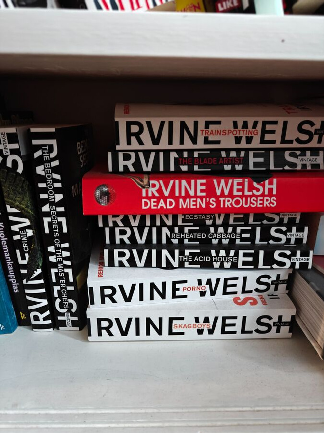 Irvine Welsh kirjakokoelma 10 kpl (uusia)