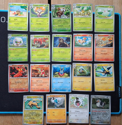 Pokemon kortit 19kpl (#175 Temporal Forces)