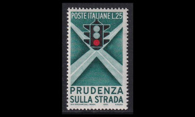 Italia 991 ** Liikenneturvallisuus (1957)