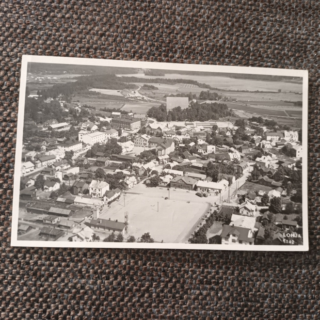 Lohja - Karhumäen ilmakuva. Kulkematon