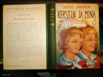 Astrid Lindgren  KERSTIN JA MINÄ ( 2 p. 1959 ) Sis.pk:t
