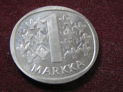 1 markka 1975