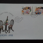 FDC Eurooppa merkit 27.3.1998 LaPe 1427-1428 - pikkukuva 1