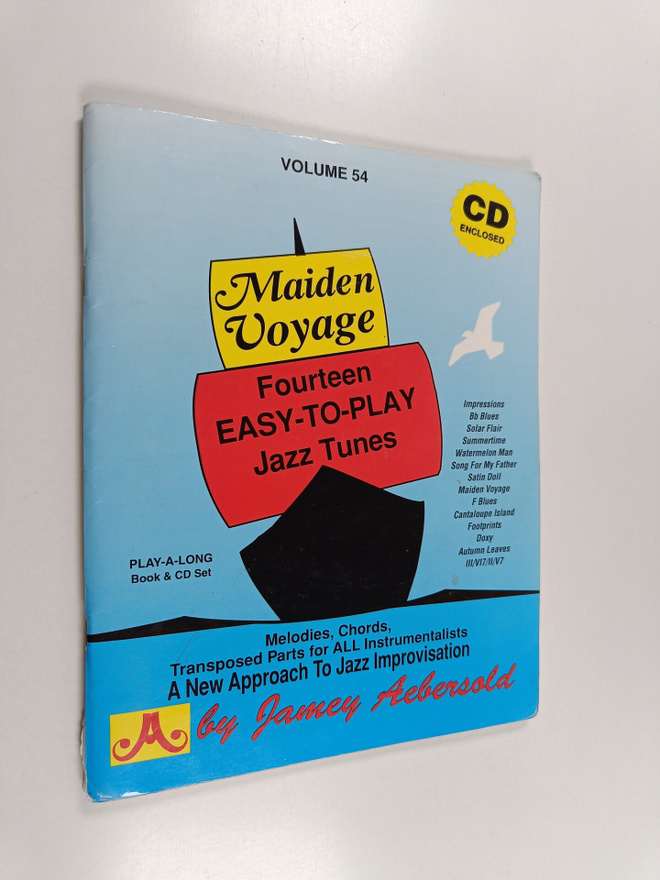 Aebersold Volume 54 : Maiden Voyage (CD ei ole mukana)
