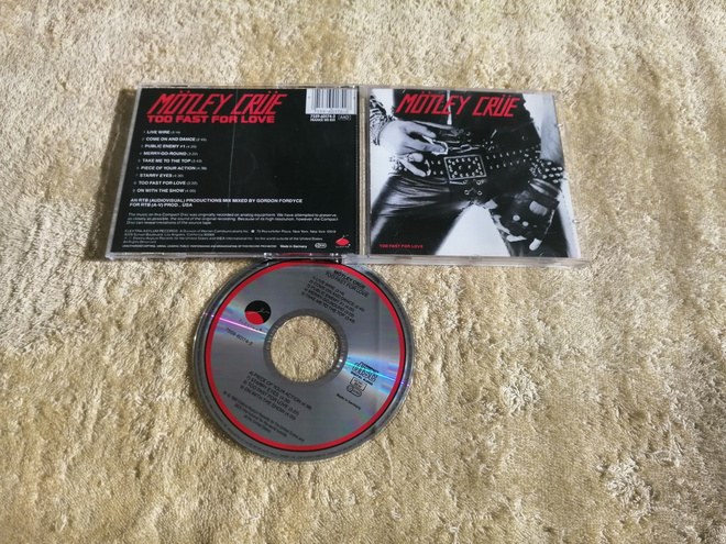 MÖTLEY CRUE - Too Fast For Love CD