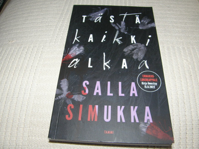 Salla Simukka Tästä kaikki alkaa  -nid
