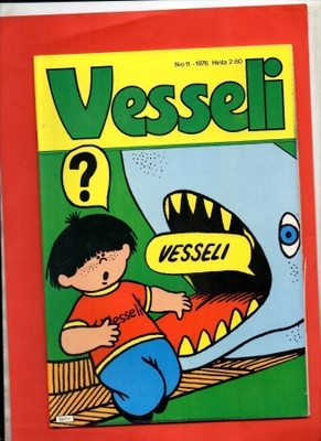 VESSELI n:o 11 1976  Sarjakuvia.