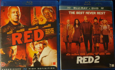 RED & RED 2  BLU-RAY