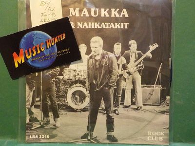 MAUKKA & NAHKATAKIT - TAHDON SOTAA APATIAA.. - EX-/EX 7"