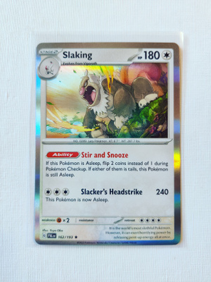 Slaking Holo Rare