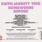 Keith Jarrett : Somewhere Before - pikkukuva 2