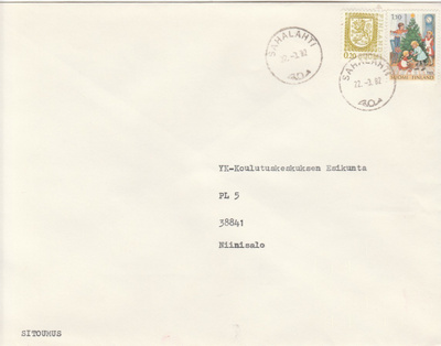 Postileima, SAHALAHTI
