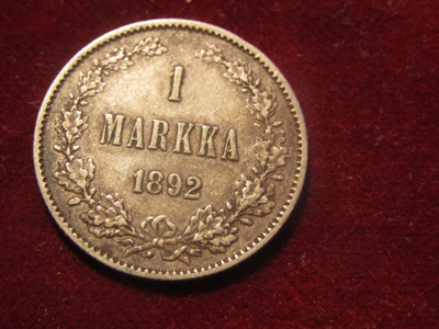 1 markka 1892