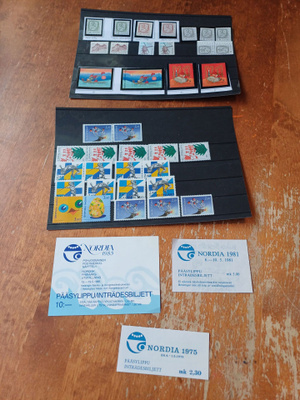 Postituoreita eri hammastuksia yms +3 Nordia lippua