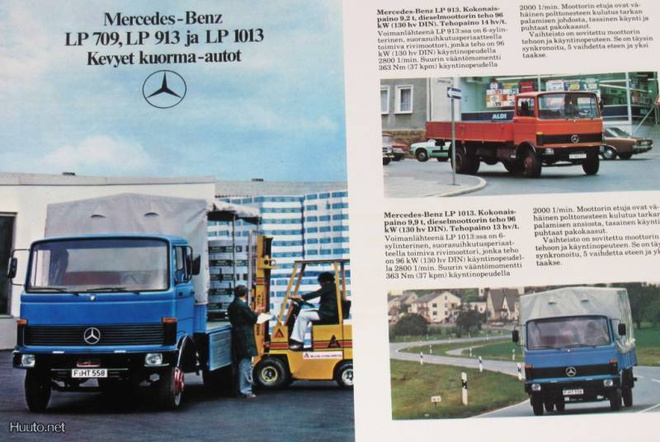 1979 Mercedes-Benz LP 709 / 913 / 1013 esite - Veho