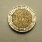 2€ 2001 Ranska virhelyönti - pikkukuva 1