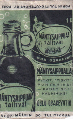 Mäntysaippua. Oulu Osakeyhtiö  , s74