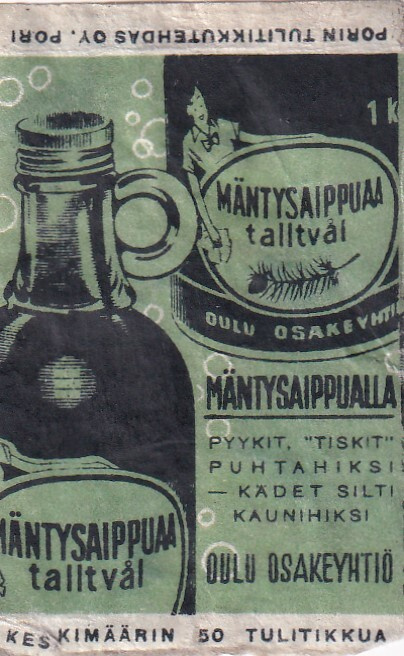 Mäntysaippua. Oulu Osakeyhtiö  , s74