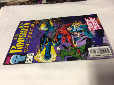 MARVEL THE PUNISHER WAR JOURNAL 58/1993 HYVÄ
