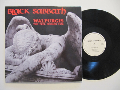 Black Sabbath Walpurgis Peel Session 1970 LP Ozzy Osbourne