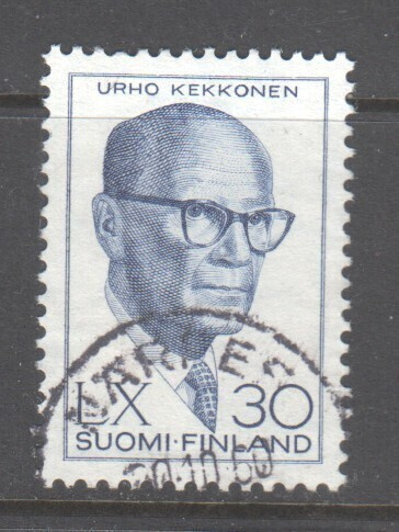 1960 Kekkonen kaunisleimaisena.