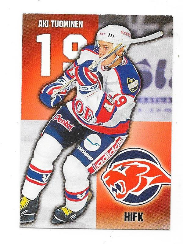 1999-00 Cardset #227 Aki Tuominen HIFK