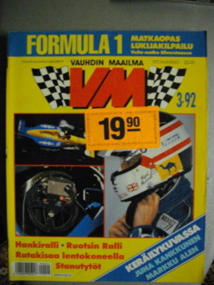Vauhdin Maailma Nro 3/1992 (14.3)