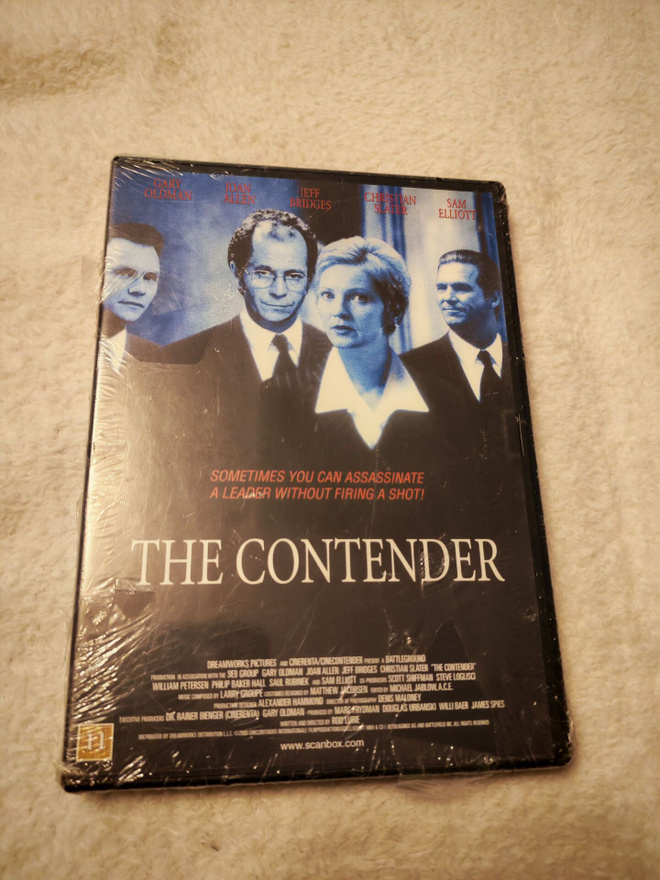 DVD The Contender - Kandidaatti (muoveissa)