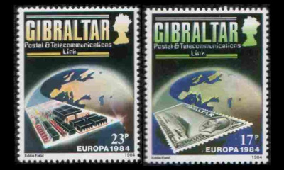 Gibraltar 475-6 ** Europa (1984)