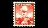 Grönlanti 26 ** Christian X 20 öre (1946)