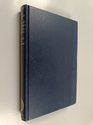 Bernard Benjamin ym. : The Analysis of Mortality and Othe...