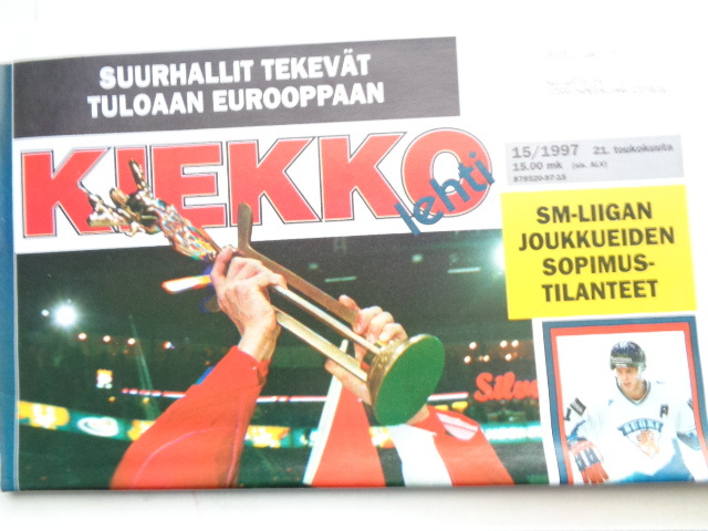 Kiekkolehti Nro 15/1997 (15.1)