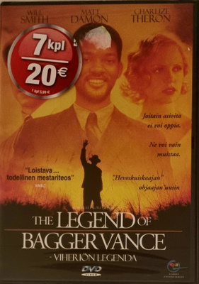 THE LEGEND OF BAGGER VANCE - VIHERIÖN LEGENDA DVD