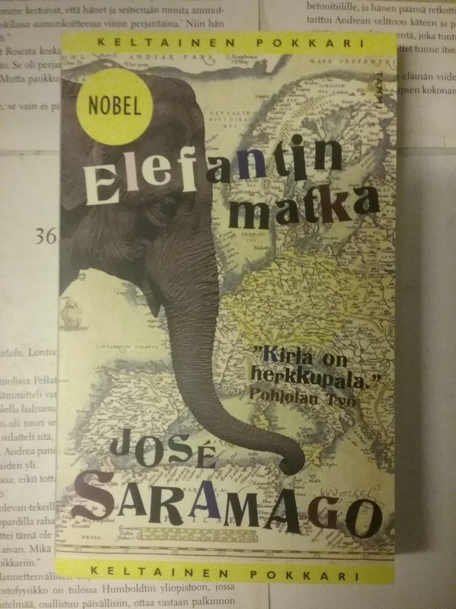 Jose Saramago - Elefantin matka (pokkari)