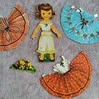 Paperinukke Lindy Lou 1940-50-luku - pikkukuva 1