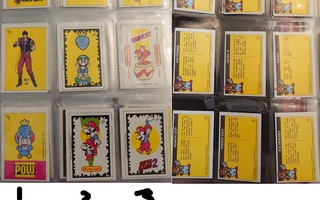 Nintendo Sticker Cards Bubble Gum TOPPS OSA1