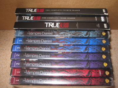 The Vampire Diaries ja True Blood DVD