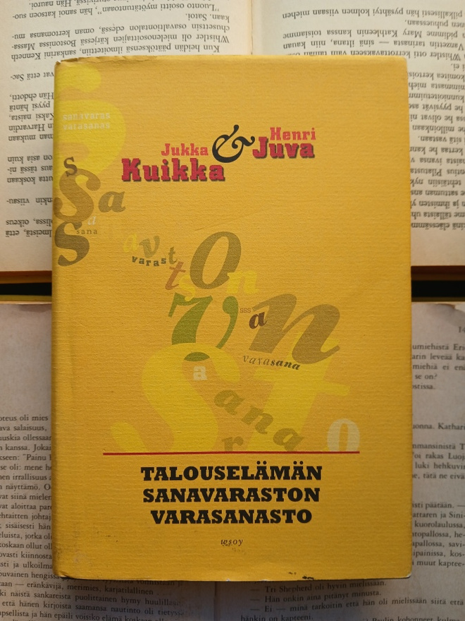 Juva; Kuikka - Talouselämän sanavaraston varasanasto
