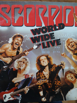Scorpions : World Wide Live. 2LP.