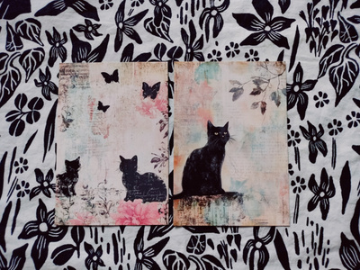 ~Kissa kortti~ 2kpl