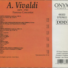 Vivaldi, Solisti di Zagreb, Anton Nanut • Famous Concerts CD - pikkukuva 2