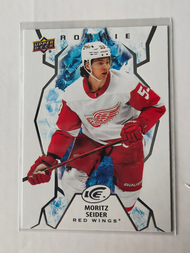 Moritz Seider 2021-22 UD Ice Rookie