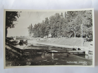 VANHA Postikortti Varkaus 1950-luku Alkup.Mallikappale