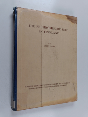 Unto Salo : Die fruhrömische zeit in Finland