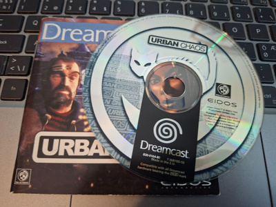 Sega Dreamcast Urban Chaos ja ohjeet